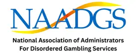 NAADGS Logo National Association of Administrators for Disordered Gambling Services 2026